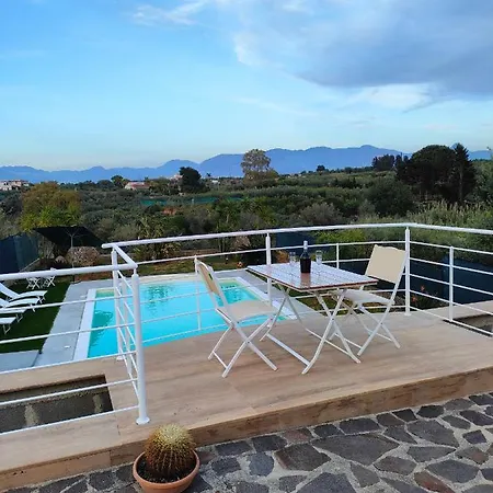 Deborah Relax In Piscina Villa Balestrate